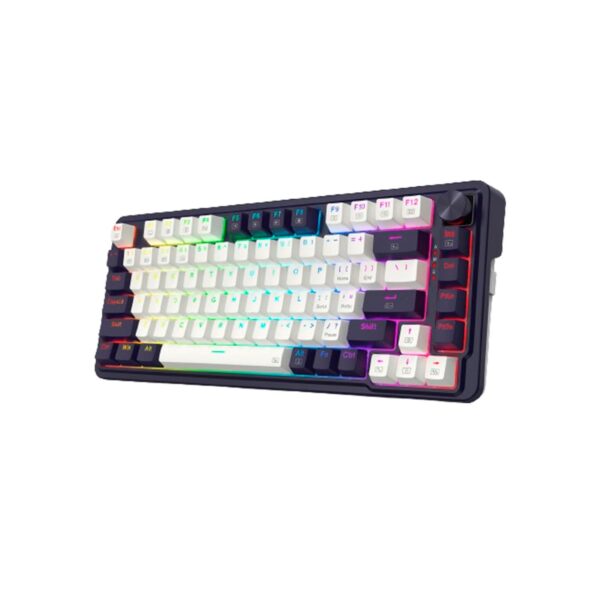 Teclado Gamer Redragon Ucal Pro Rgb Wireless Spanish K673Wb White/Black - Imagen 3