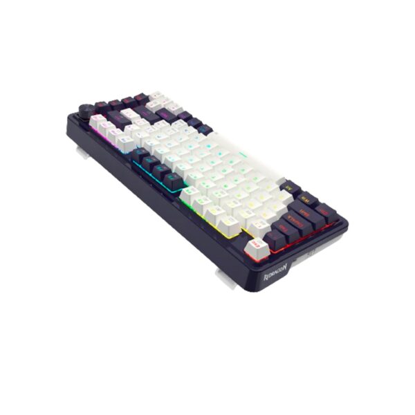 Teclado Gamer Redragon Ucal Pro Rgb Wireless Spanish K673Wb White/Black - Imagen 5