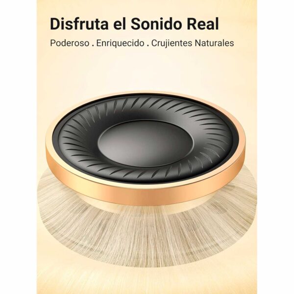 Audifonos Inalambricos Ugreen HiTune MAX 3 Over Ear Negro HP106-90422 - Imagen 4