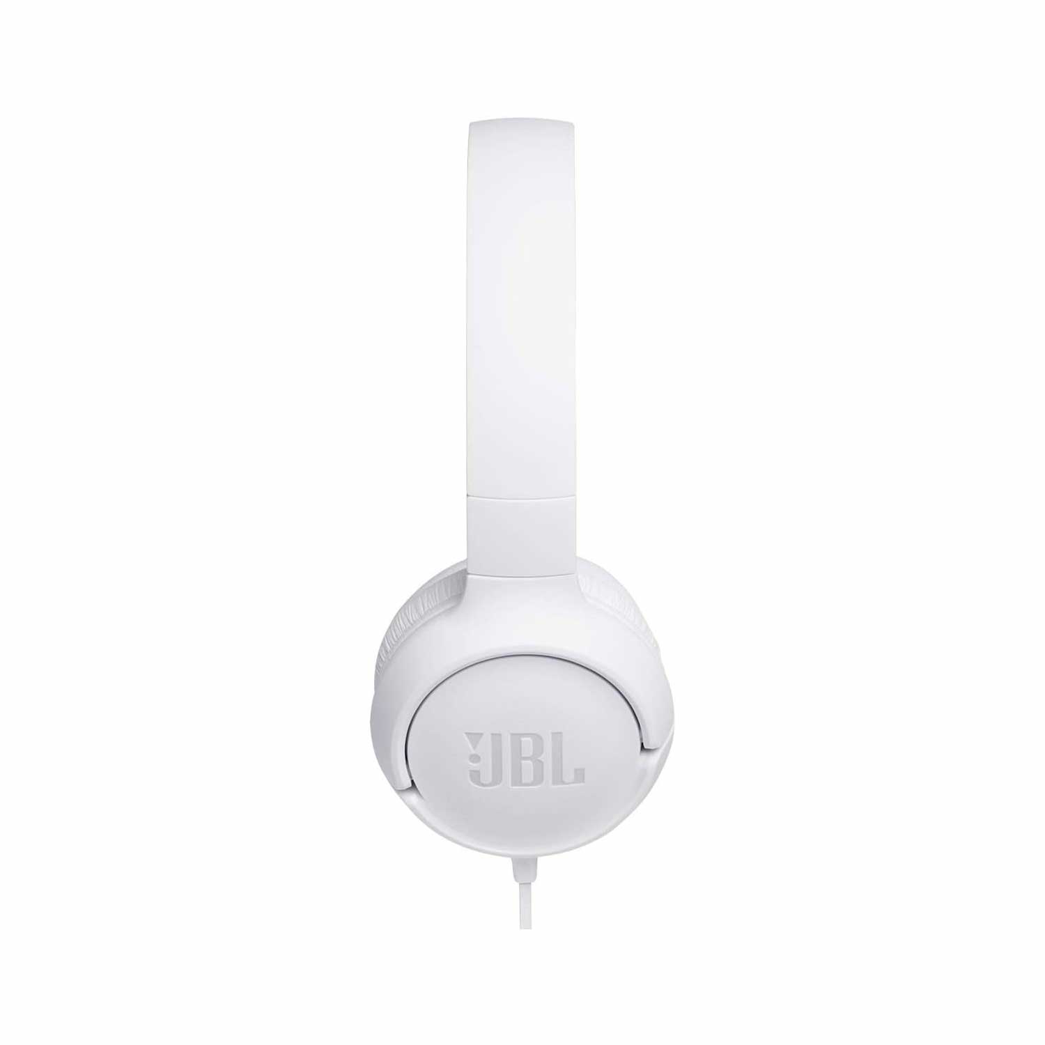Audifonos Alambricos JBL Tune 500 On-Ear JBL Pure Bass Blanco - Imagen 2