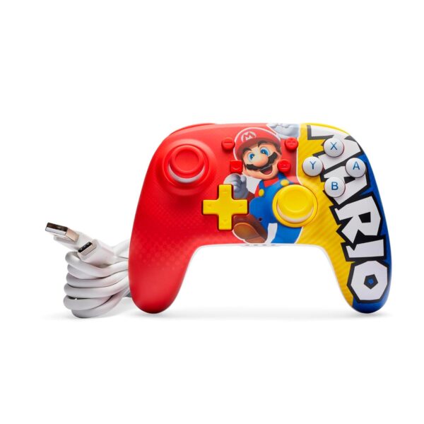 Mando Pro Nano PowerA Wireless Nintendo Switch Mario Victory - Imagen 5