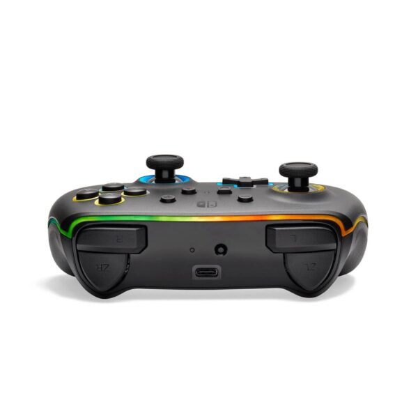 Mando Pro PowerA Wireless Nintendo Switch with Lumectra Black Led - Imagen 3
