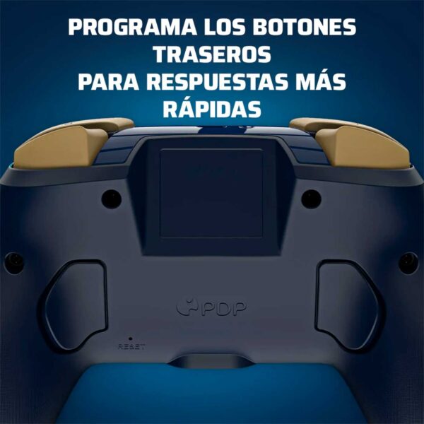 Mando PDP Wireless Nintendo Switch Rematch Glow Link (Zelda) Azul - Imagen 4