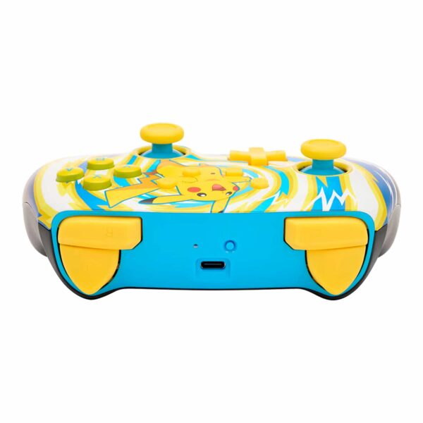Mando Pro PowerA Wireless Nintendo Switch Pikachu Vortex - Imagen 3