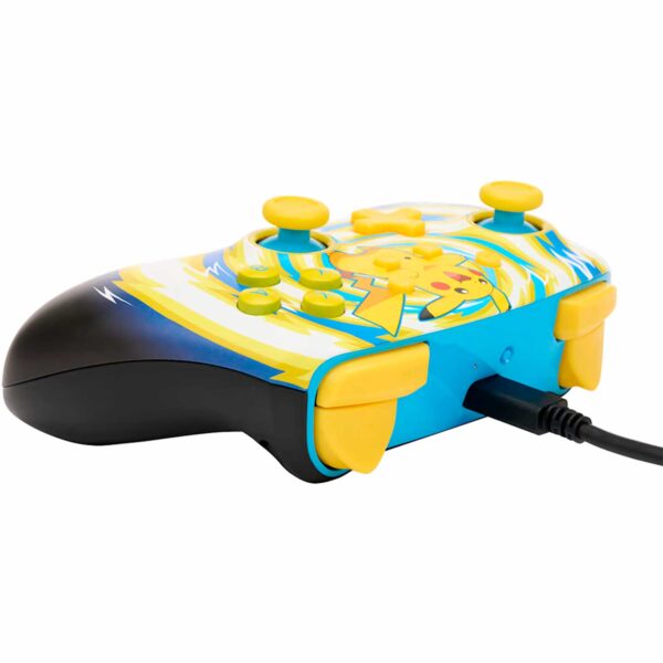 Mando Pro PowerA Wireless Nintendo Switch Pikachu Vortex - Imagen 4