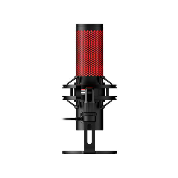 Microfono Gamer HyperX Alambrico Quadcast 2 USB Iluminacion Negro - Imagen 3