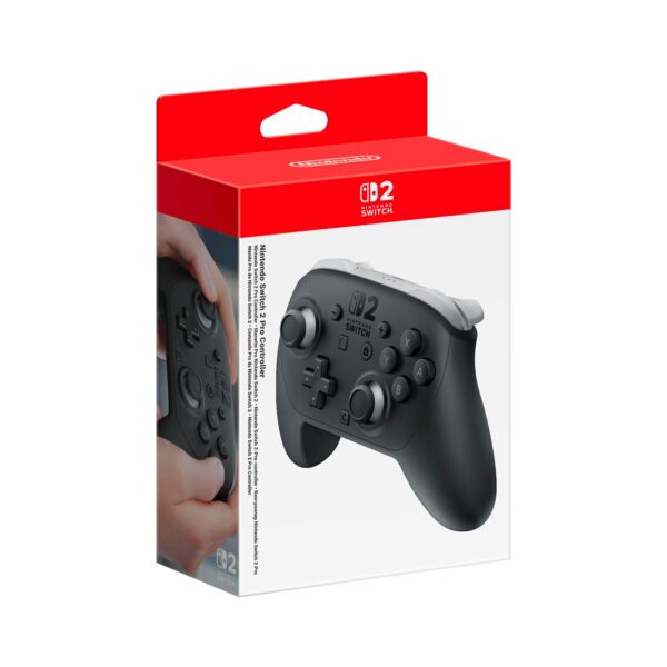 Mando Pro Controller Nintendo Switch 2 Gris - Preventa