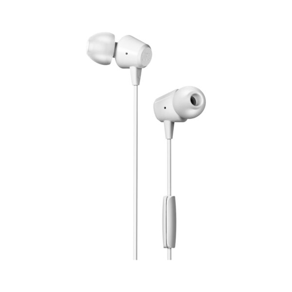 Audifonos JBL Alambricos In Ear Manos Libres 1.2m C50HI Blanco - Imagen 4