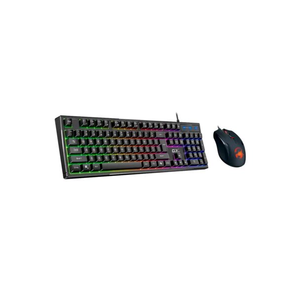 Kit Gamer Teclado Mouse Genius GX Scorpion KM-GX6 RGB 19 Teclas Black - Imagen 2