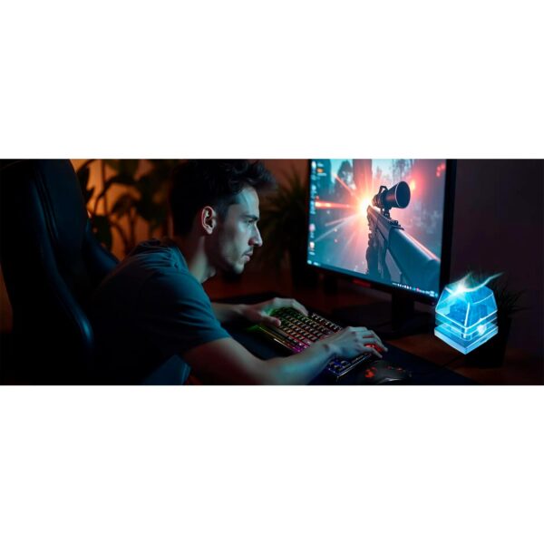 Kit Gamer Teclado Mouse Genius GX Scorpion KM-GX6 RGB 19 Teclas Black - Imagen 4