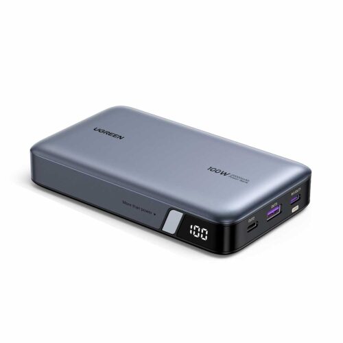 PowerBank Ugreen 20000 mAh 100W Carga Rapida Gris PB720 25188