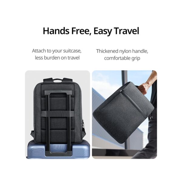 Mochila Para Laptop Hasta 15.6" Ugreen 90798 Gris - Imagen 3