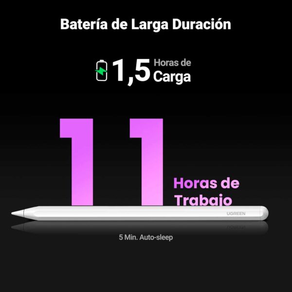 Ugreen Lapiz Optico Inteligente Para Ipad Blanco LP707-35834 - Imagen 2