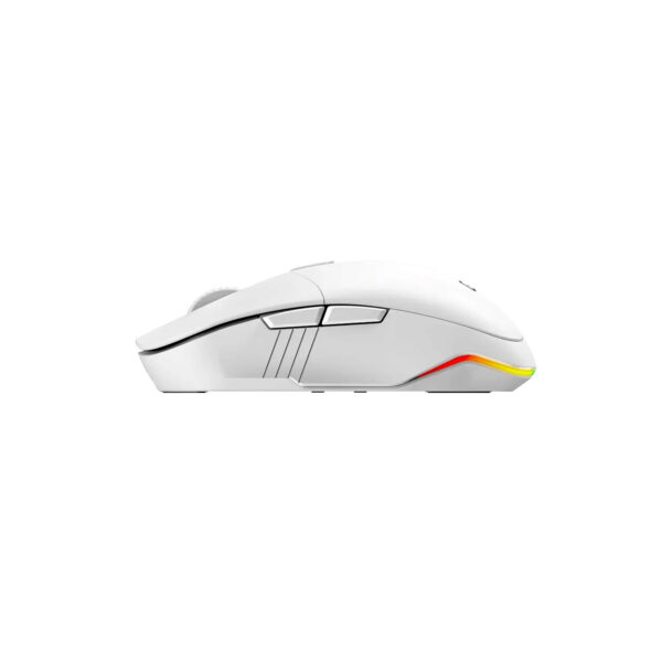 Mouse Gamer Genius GX Scorpion M8250 Recargable Inalambrico BT 3200DPI Blanco - Imagen 4