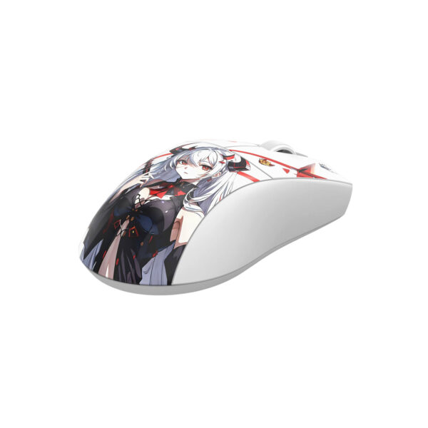 Mouse Gamer Redragon K1Ng Pro (1K Hz) Wireless Anime White - Imagen 6