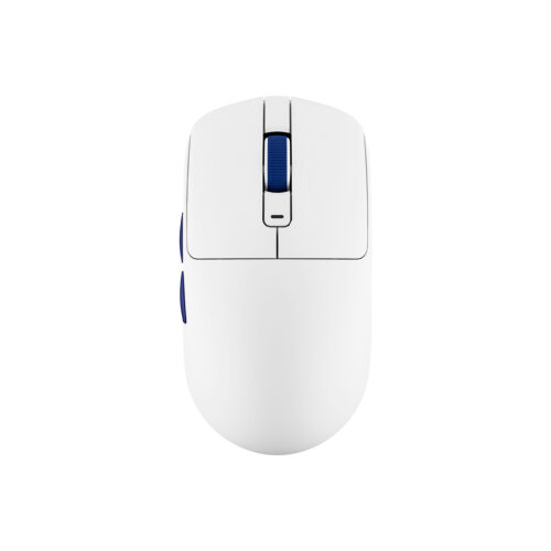 Mouse Gamer Royal Kludge M30-Paw 12000 Dpi Wireless BT White Blue