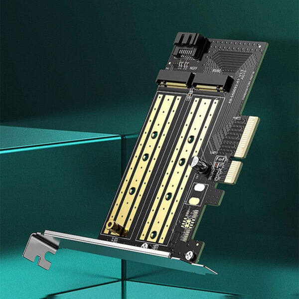 Adaptador De Tarjeta M.2 Sata + M.2 Nvme - Pcie 3.0 X4 Ugreen 70504 - Imagen 4