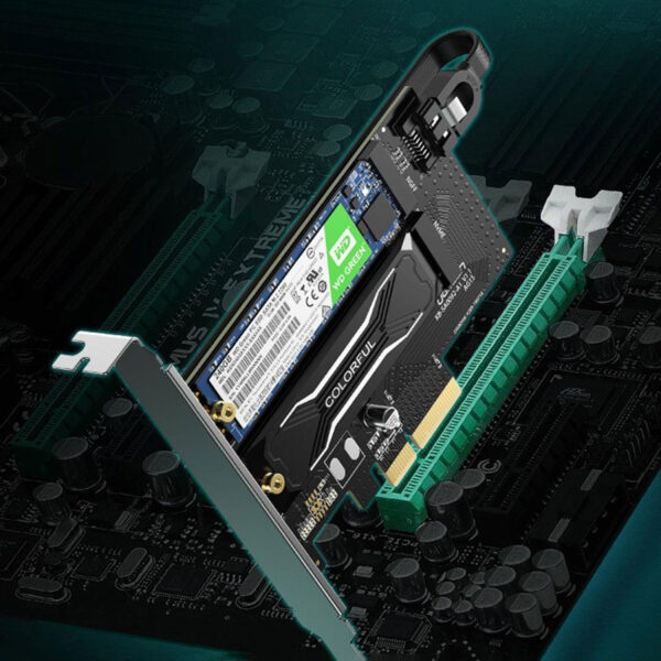 Adaptador De Tarjeta M.2 Sata + M.2 Nvme - Pcie 3.0 X4 Ugreen 70504 - Imagen 5
