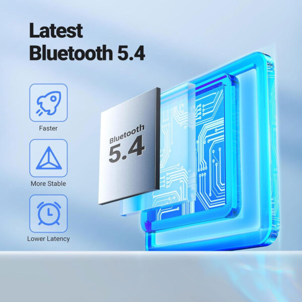 Adaptador Bluetooth 5.4 para Automovil con Cancelacion De Ruido Ugreen 35002 - Imagen 2