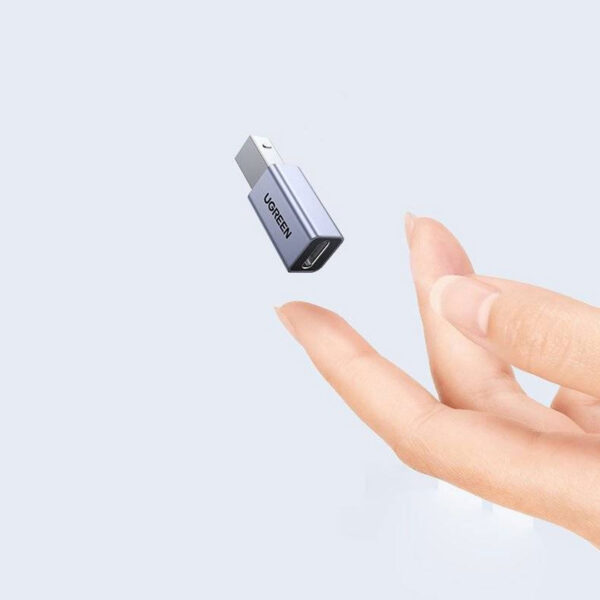 Adaptador Ugreen USB-C a USB 2.0 Tipo B US382 para Impresora - 20120 - Imagen 5