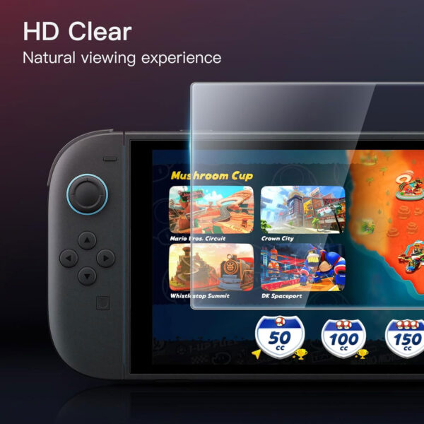 Mica De Vidrio Para Nintendo Switch 2 - Imagen 4