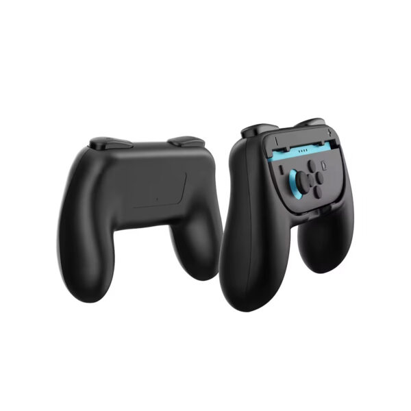 Handgrip KJH Para Joy Con Nintendo Switch 2 Negro - Imagen 3