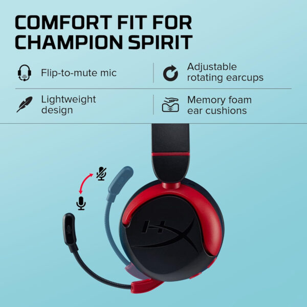 Audifonos Inalambricos Hyper X Bluetooth Mini Kids CMI002 Negro - Imagen 6