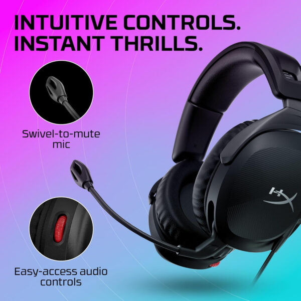 Audifonos Con Cable Hyper X Stinger Core Gen2 CS008 Negro - Imagen 5