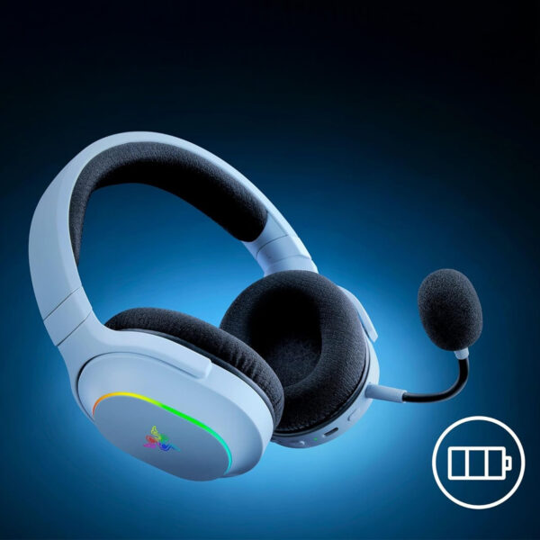 Audifonos Gamer Razer Barracuda X 70H Smartswitch Bluetooth Chroma RGB Blanco - Imagen 6