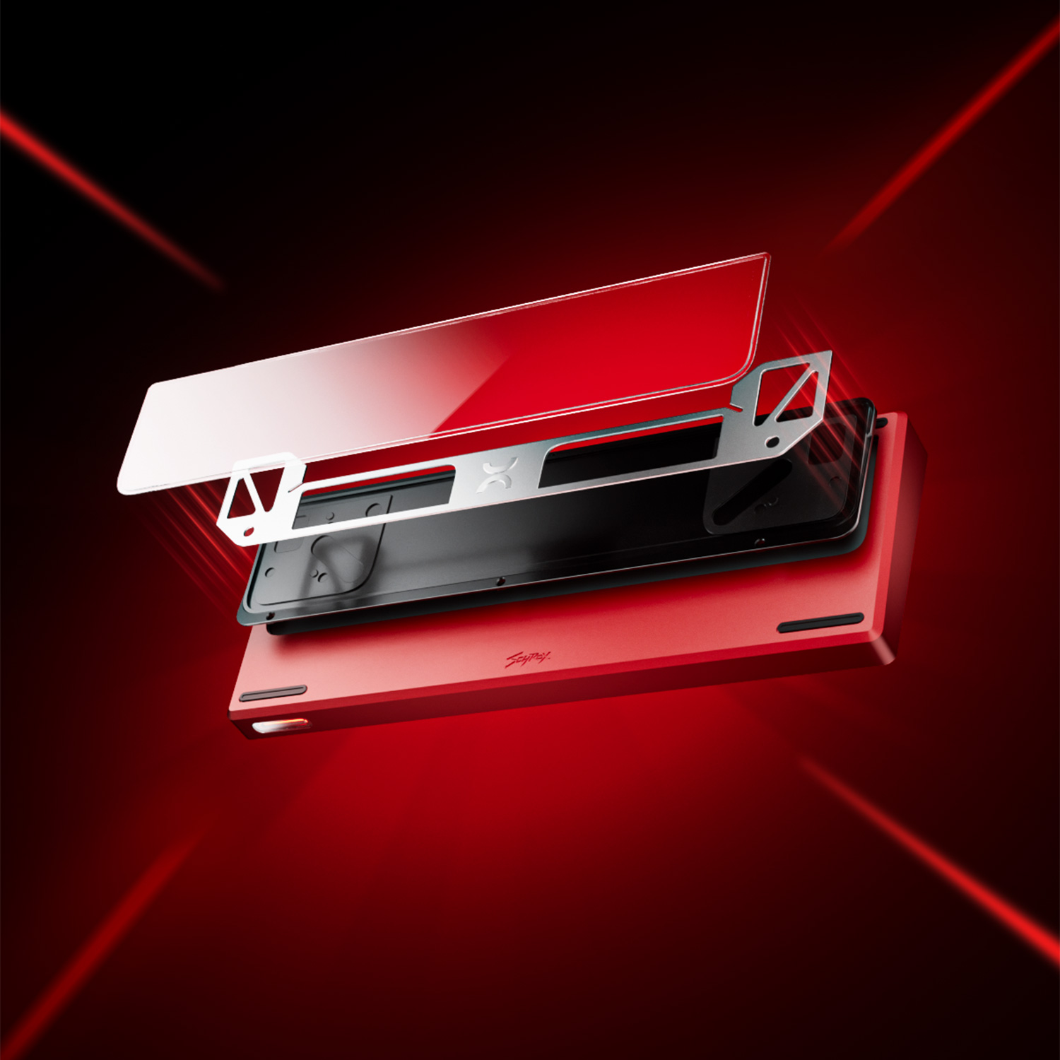 Teclado Gamer Magnetico Us USB-C Scyrox Xpunk63 Negro - Imagen 3