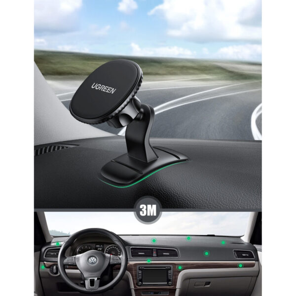 Soporte De Celular Ugreen Magnetico Para Auto LP292 80785 Negro - Imagen 6