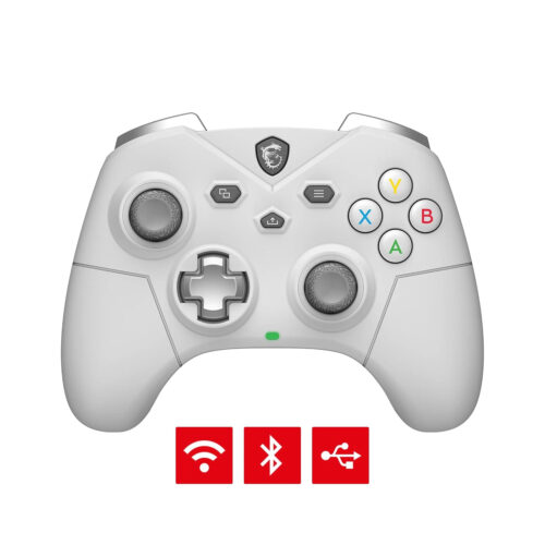 Mando MSI Force GC300 Inalambrico 2.4hz/Bluetooth Blanco