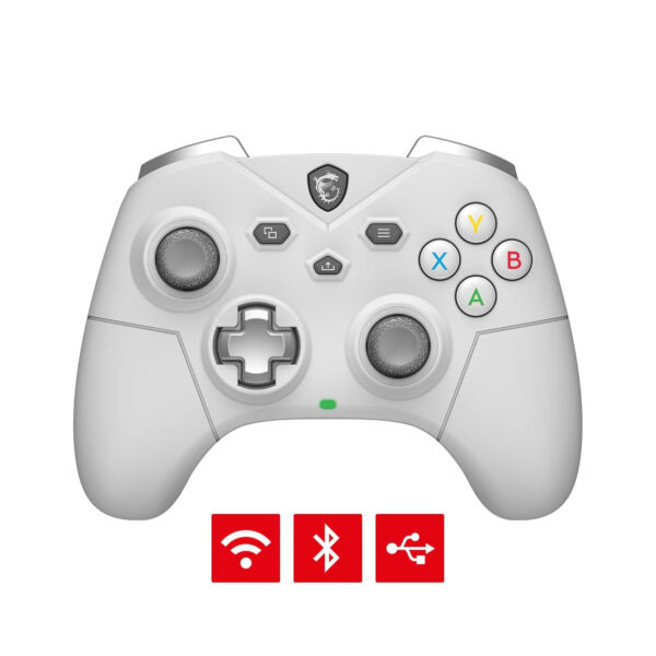 Mando MSI Force GC300 Inalambrico 2.4hz/Bluetooth Blanco