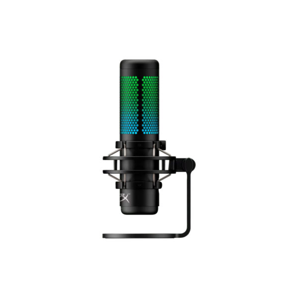 Microfono Hyperx Alambrico Quadcast S USB Iluminacion RGB Negro - Imagen 2