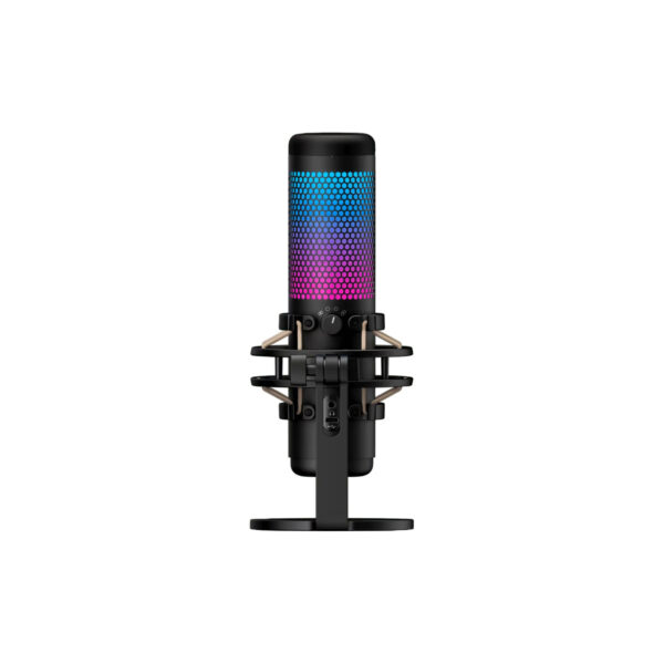 Microfono Hyperx Alambrico Quadcast S USB Iluminacion RGB Negro - Imagen 3