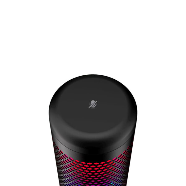 Microfono Hyperx Alambrico Quadcast S USB Iluminacion RGB Negro - Imagen 4
