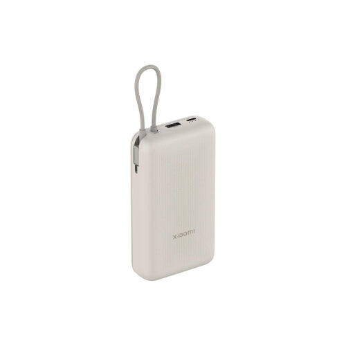 Powerbank Xiaomi 20000mAh USB-C 33W Cable Integrado PB2030MI Blanco