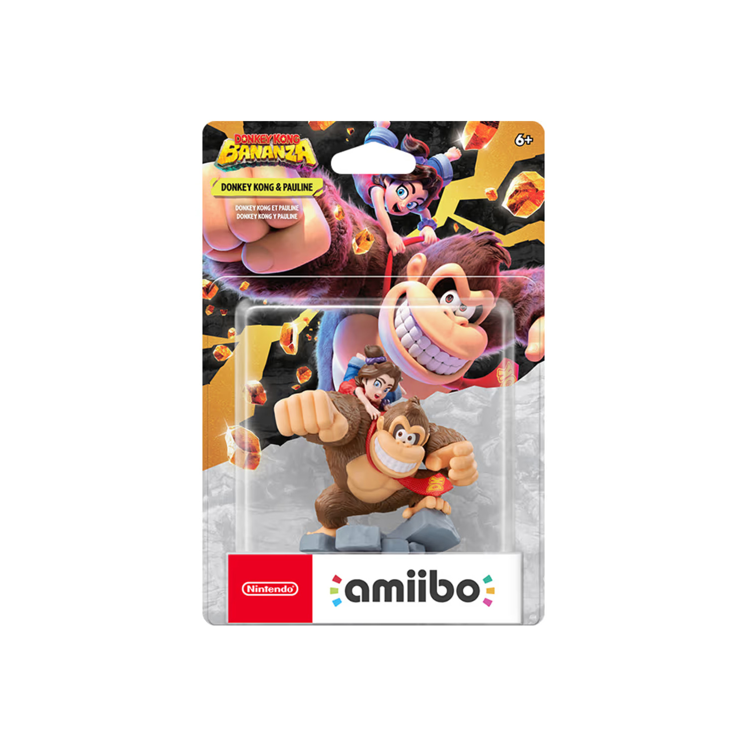 Amiibo Donkey kong & Pauline DK Bananza Series