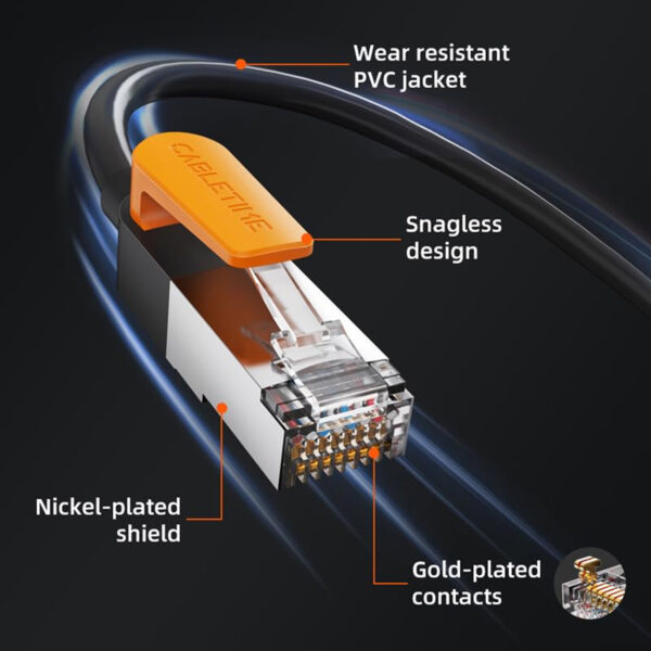 Cable de Red Cabletime CN61N Cat 6 RJ45 3 metros - Imagen 2