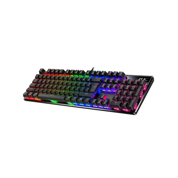 Teclado Gamer Genius GX Scorpion K12 RGB Us Mechanical USB AI Copilot Black - Imagen 2
