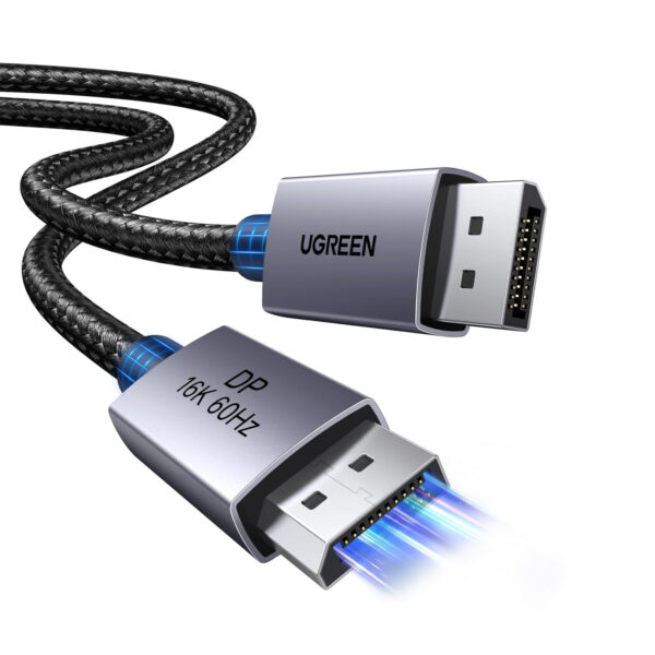 Cable Ugreen DisplayPort 2.1 2m 16K@60Hz DP131 55568 Negro