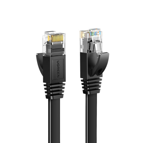 Cable Ugreen Ethernet Cat6 1m Cobre Puro Negro NW101-50191
