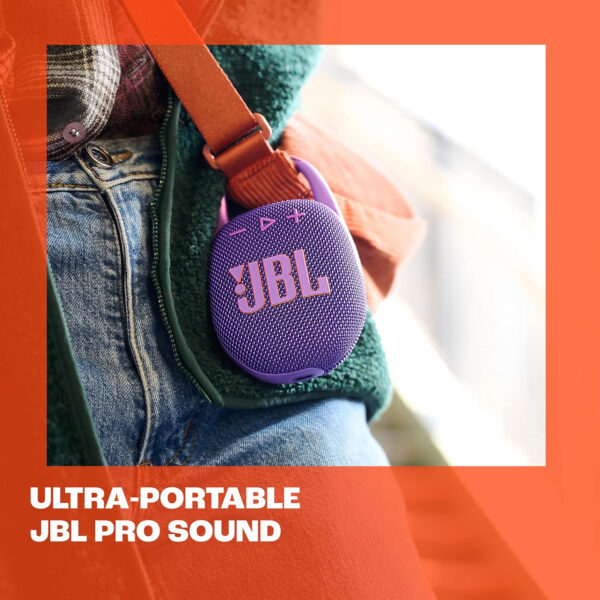 Parlante Altavoz JBL Clip 5 Bluetooth Morado - Imagen 4