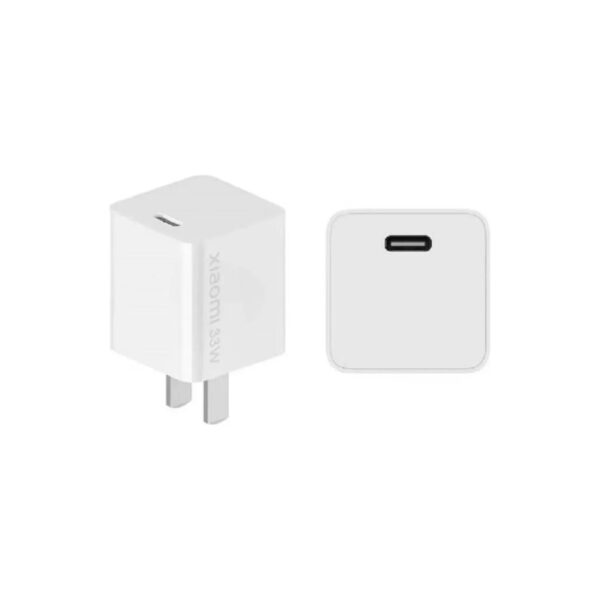 Cargador Xiaomi GaN Tipo-C 33W Blanco AD33G - Imagen 2