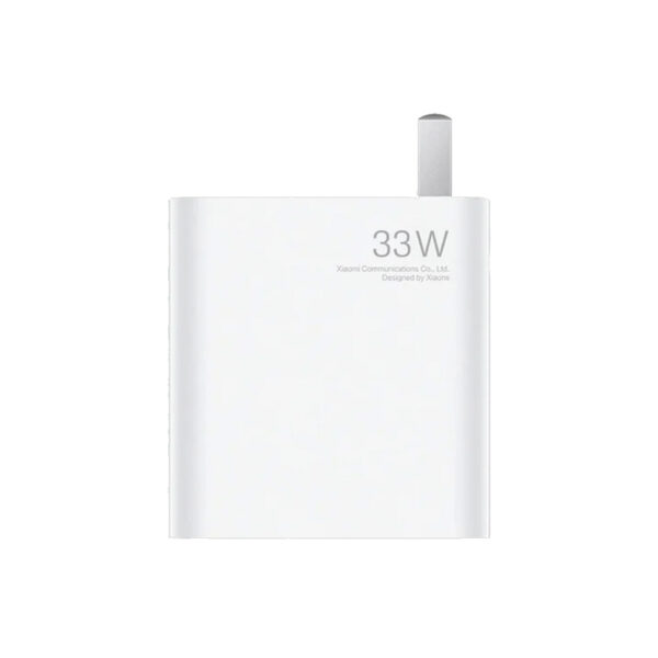 Cargador Xiaomi GaN Tipo-C 33W Blanco AD33G - Imagen 4