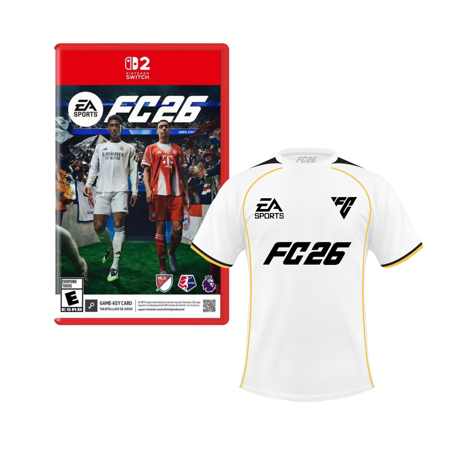 Ea Sports Fc 26 + Polo Blanco M Nintendo Switch 2