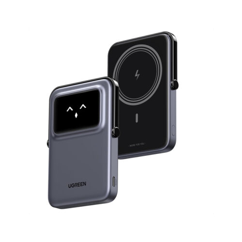Power Bank Ugreen Inalambrico Magnetico 10000mAh UNO PB764-45337 Negro