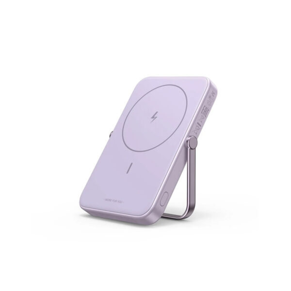 Power Bank Ugreen Inalambrico Magnetico Robot 5000mAh 20W Morado 35606 - Imagen 2