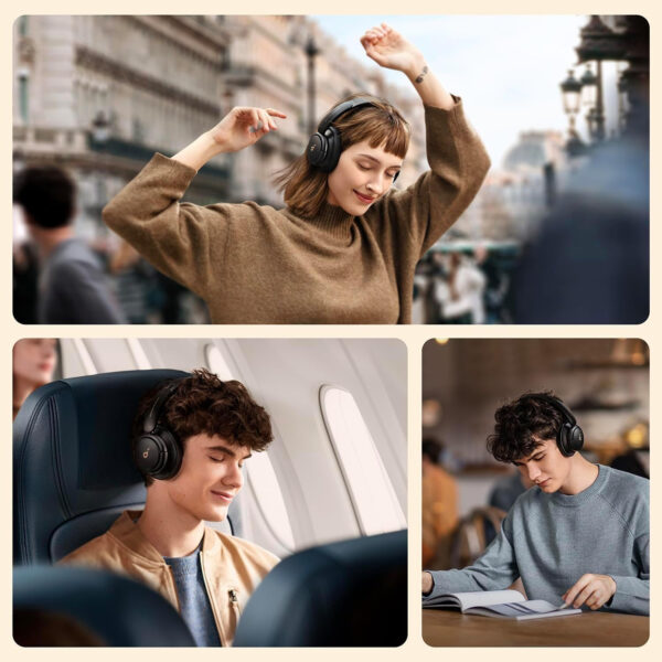 Audifonos Anker Bluetooth Life Q30 ANC 70H Negro - Imagen 6