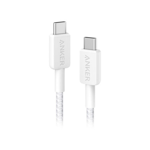 Cable Anker A81F7H21 USB-C a USB-C 3m Blanco